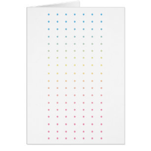 Carte vierge perforée