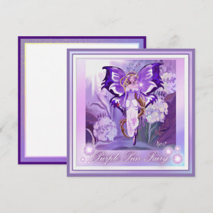 Carte vierge Purple Sun Fairy