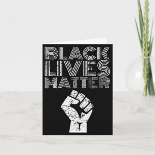 Carte Vies Noires Blm Droits De L'Homme Mois De L'Histoi