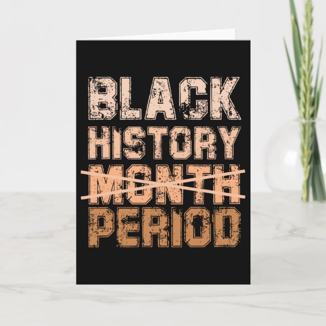 Carte Vies Noires Comptent - Mois de l'histoire des Noir (Devant)