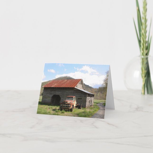Carte Vieux camion (Devant)