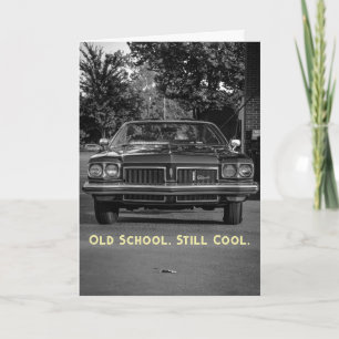 Carte Vieux jeu toujours cool – Photographie originale