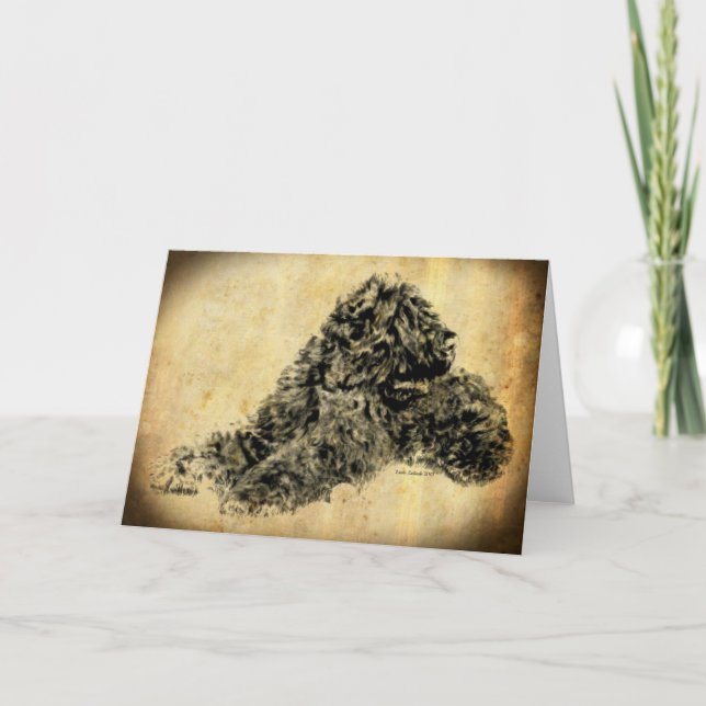 Carte Vieux temps russe noir (Devant)