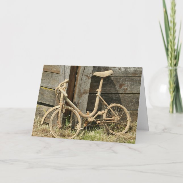 Carte vieux vélo (Devant)