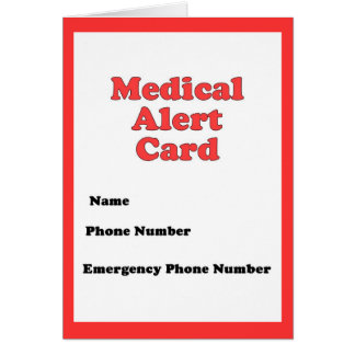 Carte vigilante Médicale