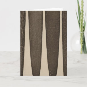 Carte VII Tubes en pierre, So Calif