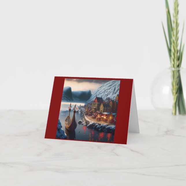 Carte Viking Christmas Village (Devant)