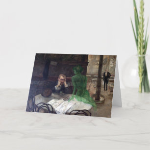 Carte Viktor Oliva L'Absinthe Poster