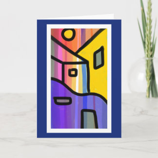 Carte Villa de vacances (carte de voeux)