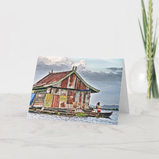 Carte Village de flottement, lac Tempe