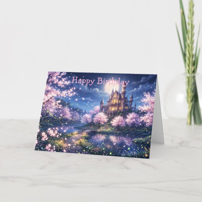 Carte Ville de fantaisie et château (Devant)