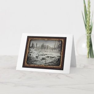 Carte Ville du Nevada, 1852 par Joseph Blaney