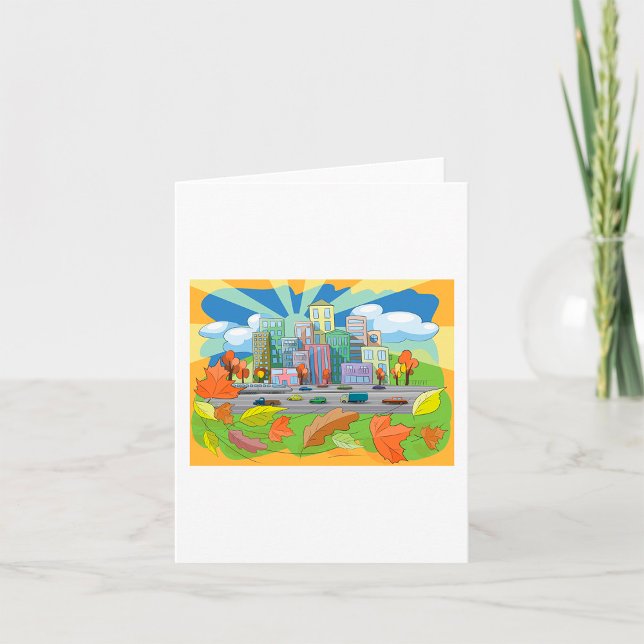 Carte Ville En Automne (Créateur téléchargé)