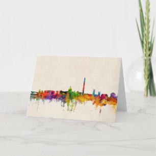 Carte Ville Skyline de Washington DC