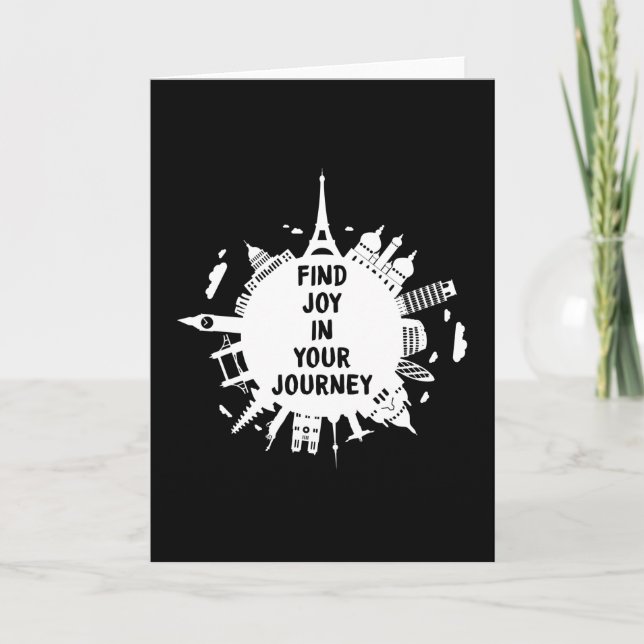 Carte Villes Ville Ville Ville Skyline Drôle cadeau (Devant)