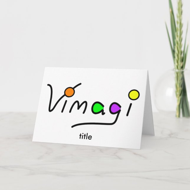Carte Vimagi (Devant)