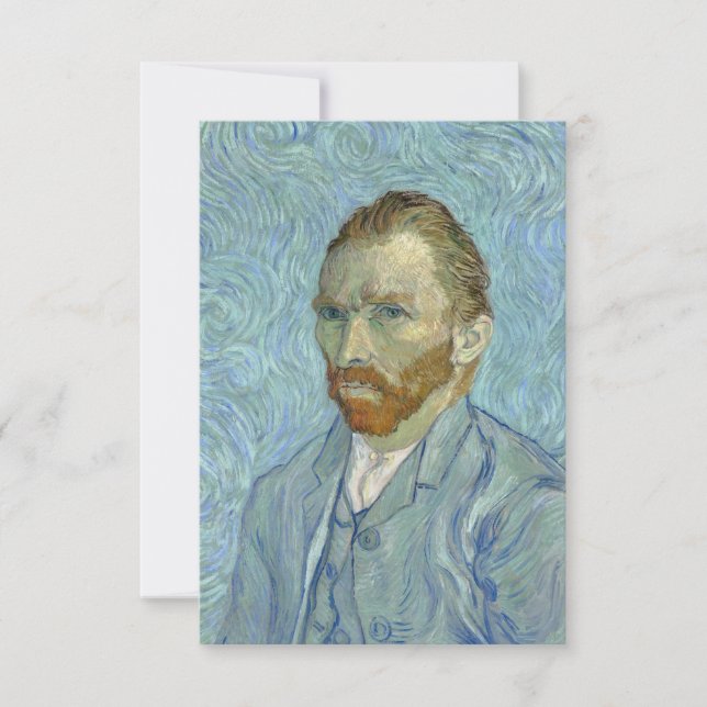 Carte Vincent Van Gogh - Autoportrait (Devant)