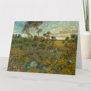Carte Vincent Van Gogh, Coucher De Soleil À Montmajour