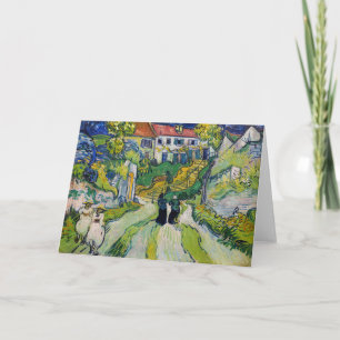 Carte Vincent van Gogh - Escalier à Auvers