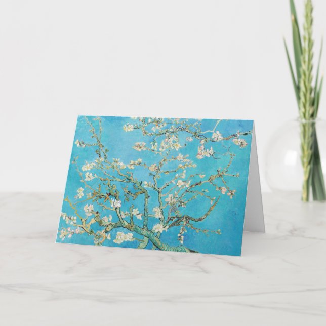 Carte Vincent van Gogh - Fleur d'amandes (Devant)
