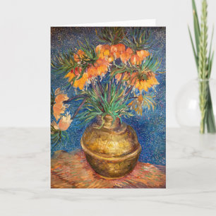 Carte Vincent van Gogh - Fritillaires, Couronne impérial