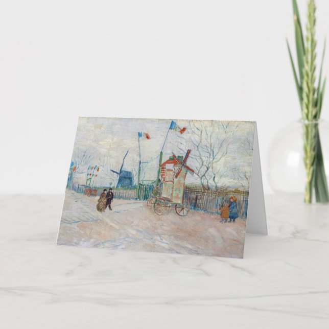 Carte Vincent van Gogh - Impasse des Deux Freres (Devant)