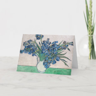 Carte Vincent van Gogh - Iris