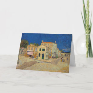 Carte Vincent van Gogh - La Maison Jaune / La Rue