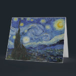 Carte Vincent Van Gogh, La Nuit étoilée<br><div class="desc">Vincent Van Gogh - La Nuit étoilée,  1889.</div>