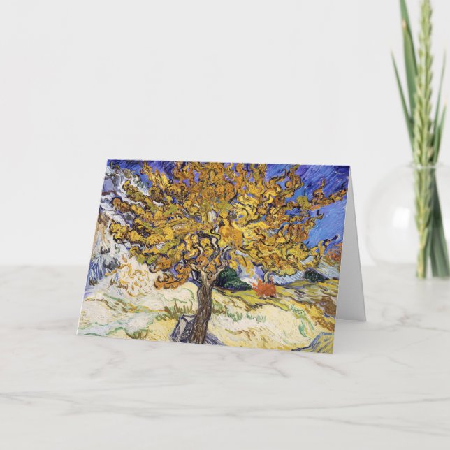 Carte Vincent van Gogh - Le Mûrier (Devant)