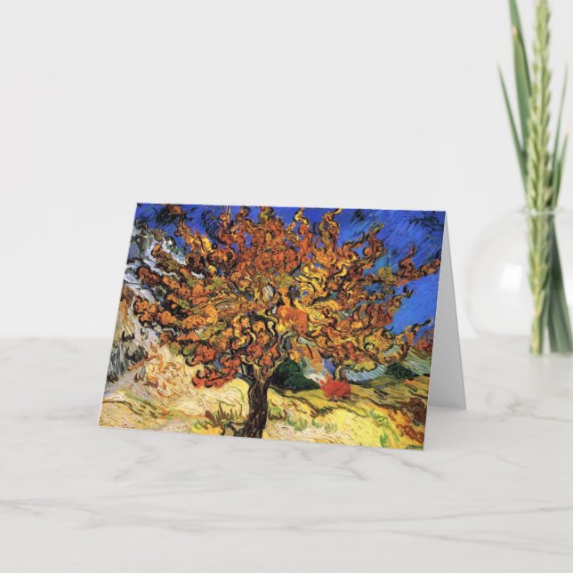 Carte Vincent Van Gogh - Le Mûrier Beaux-Arts (Devant)