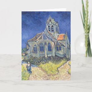 Carte Vincent van Gogh  L'église d'Auvers-sur-Oise
