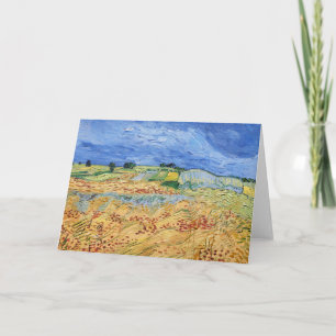 Carte Vincent van Gogh - Les Champs / Champs de blé