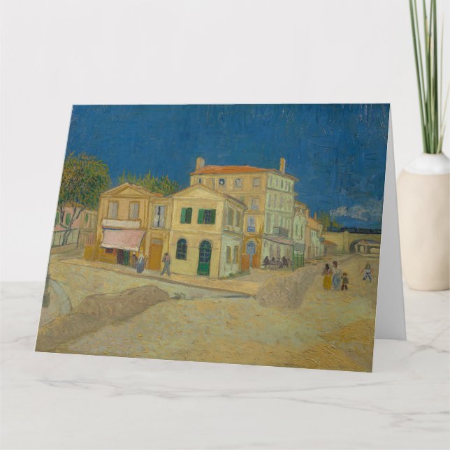 Carte Vincent Van Gogh, Maison Jaune, Rue (Devant)
