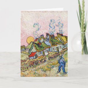 Carte Vincent van Gogh - Maisons et personnage