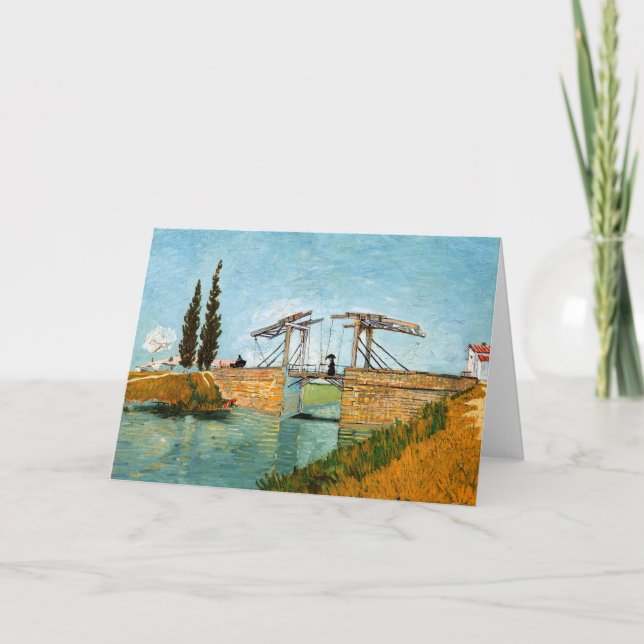 Carte Vincent van Gogh - Pont Langlois à Arles #3 (Devant)