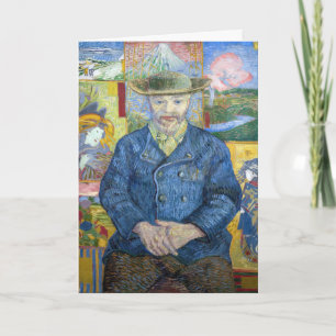 Carte Vincent van Gogh - Portrait de Pere Tanguy
