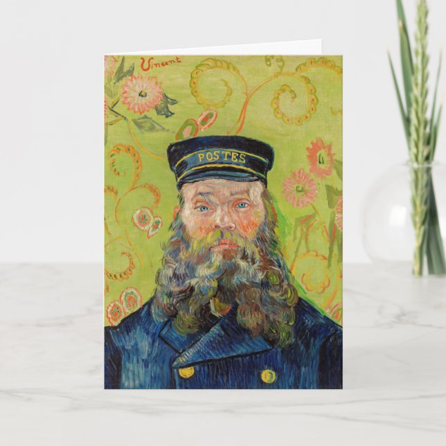 Carte Vincent Van Gogh - Postman Joseph Roulin (Devant)