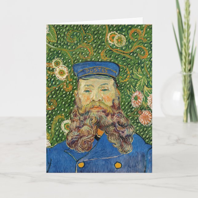 Carte Vincent Van Gogh - Postman Joseph Roulin (Devant)