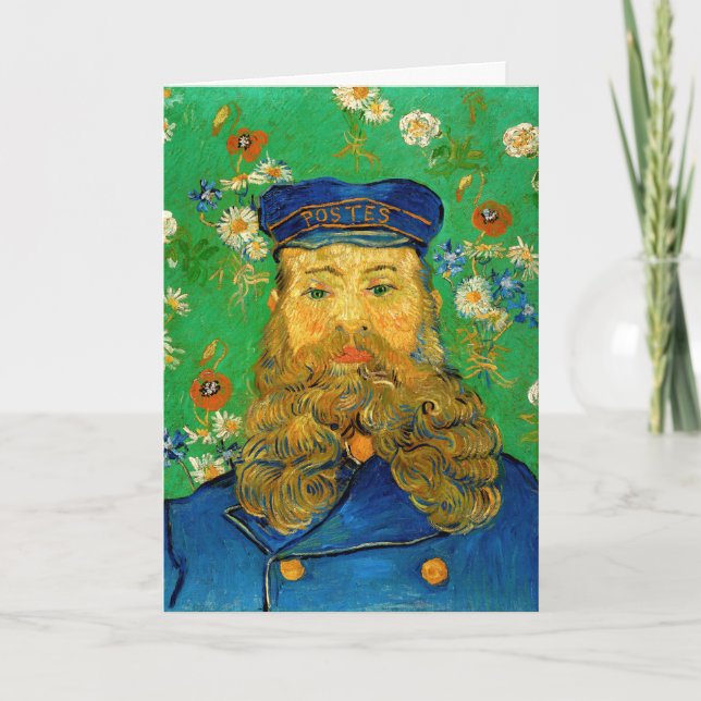 Carte Vincent Van Gogh - Postman Joseph Roulin (Devant)