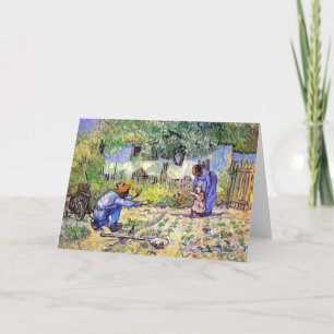 Carte Vincent Van Gogh - Premiers Pas - Fête des Pères A