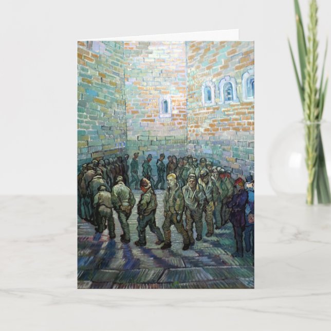 Carte Vincent van Gogh Prisonniers en exercice (après Do (Devant)