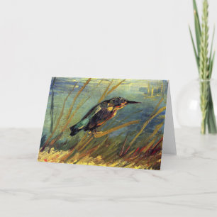 Carte Vincent Van Gogh - The Kingfisher - Bird Lover Art