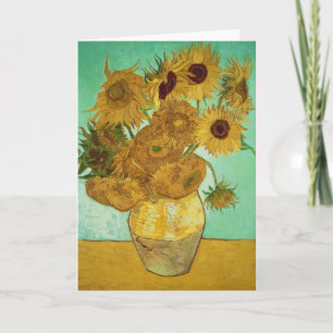 Carte Vincent van Gogh   Tournesols, 1888