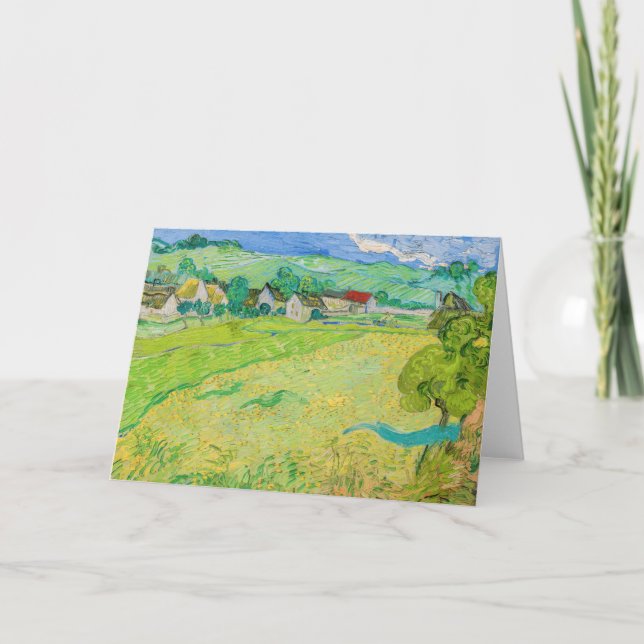Carte Vincent van Gogh - Vue des Vessenots près d'Auvers (Devant)