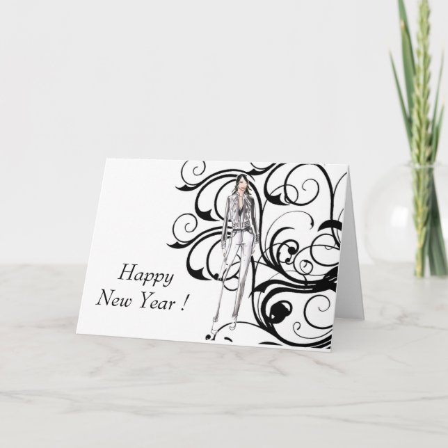 Carte vintage (Devant)