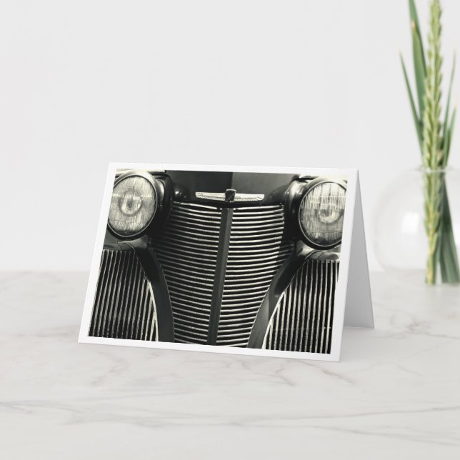 Carte Vintage (Devant)