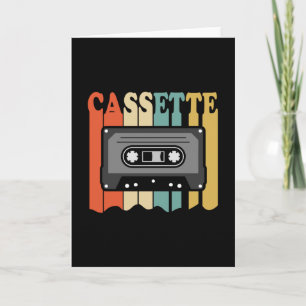 Carte Vintage 1969 Cassette Rétro Idée cadeau d'annivers