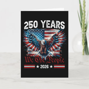 Carte Vintage 250 Ans 1776-2026 250e Anniversaire 4