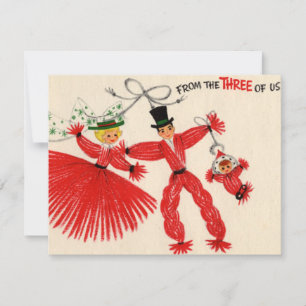 Carte vintage à rouleaux
